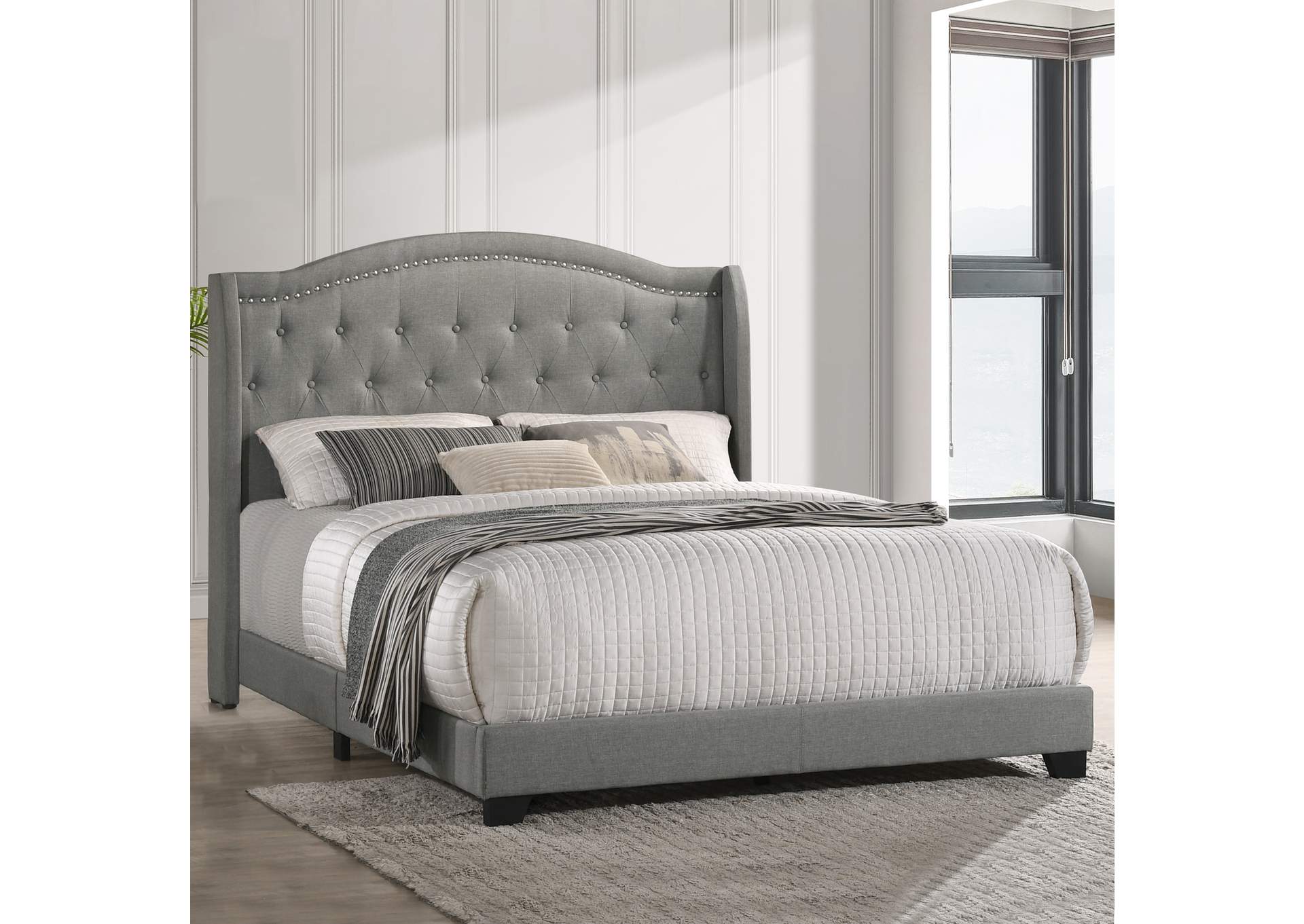 Rhyan Twin UPH Bed,Intercon Furniture