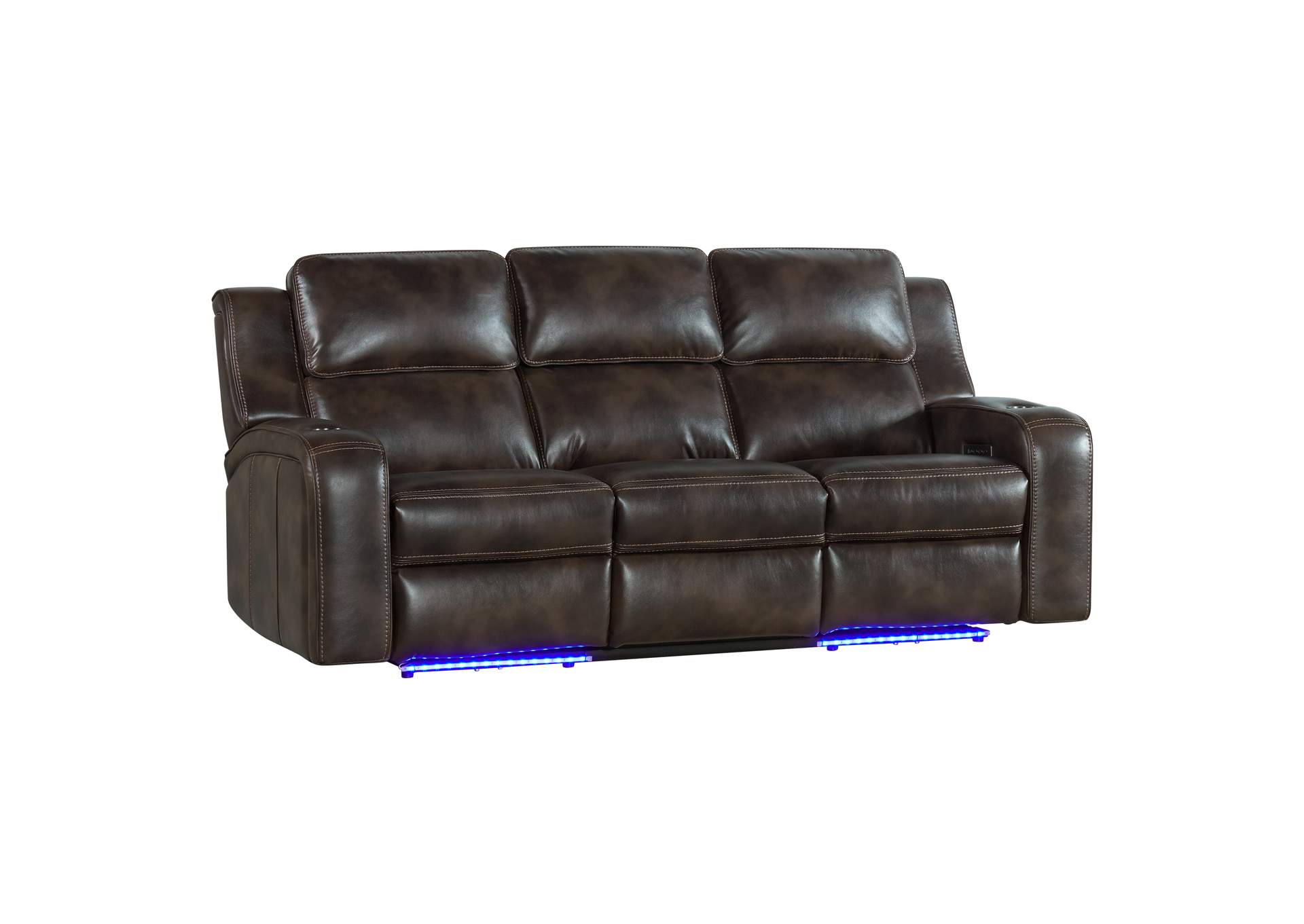 Dual-Pwr Recliner Sofa w/Drop,Intercon Furniture