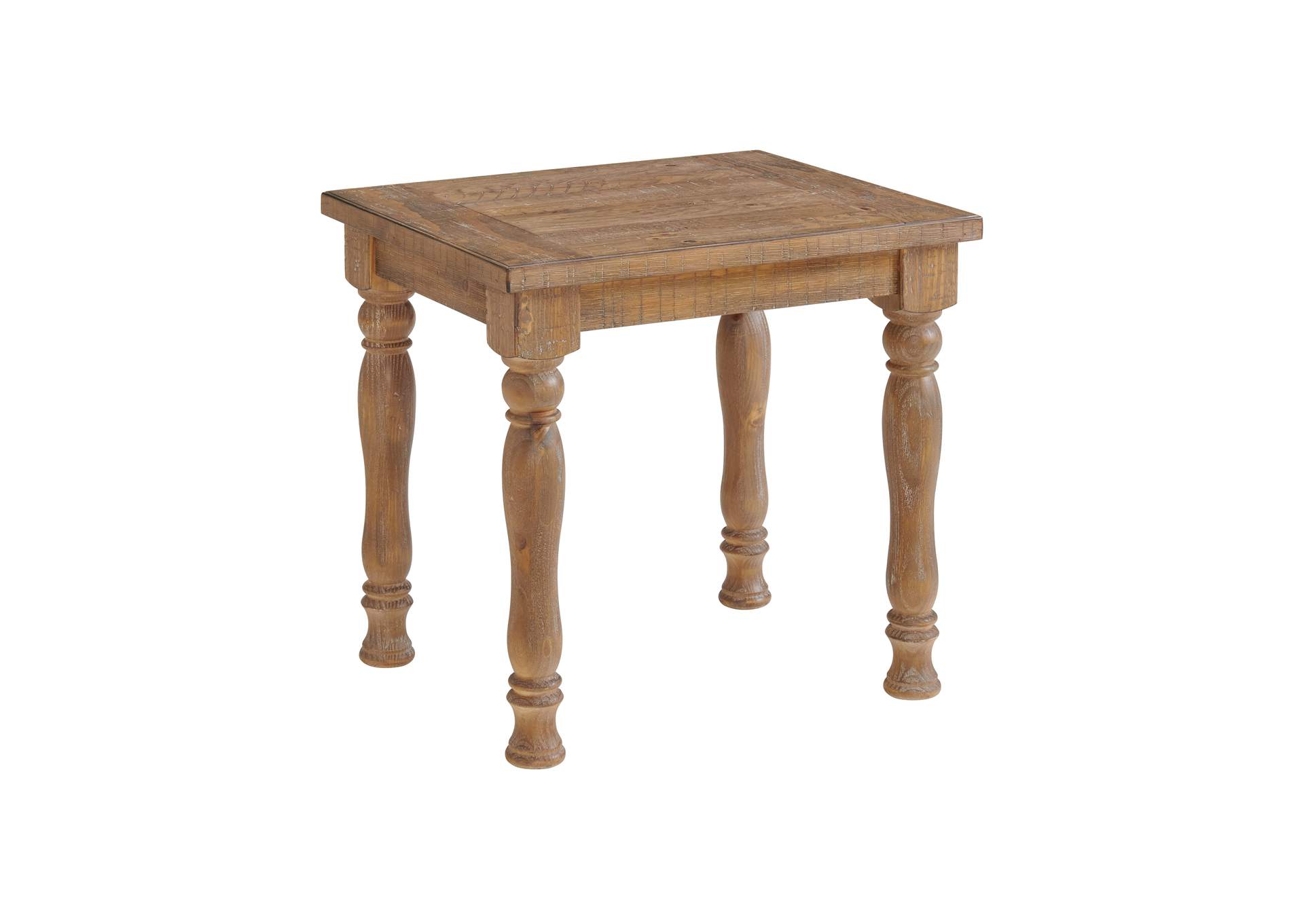 Turned Leg End Table, 22x26,Intercon Furniture