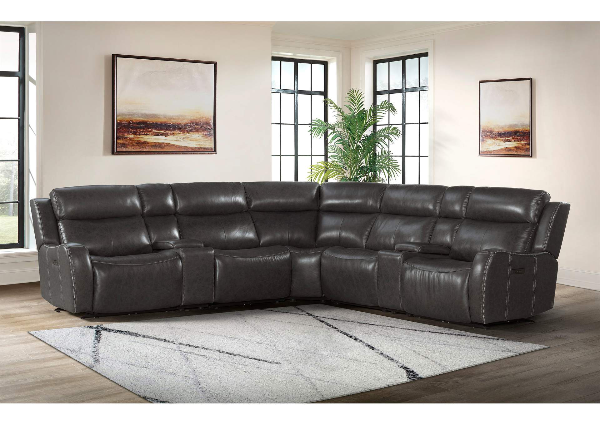 Dual-Pwr Sofa,Intercon Furniture