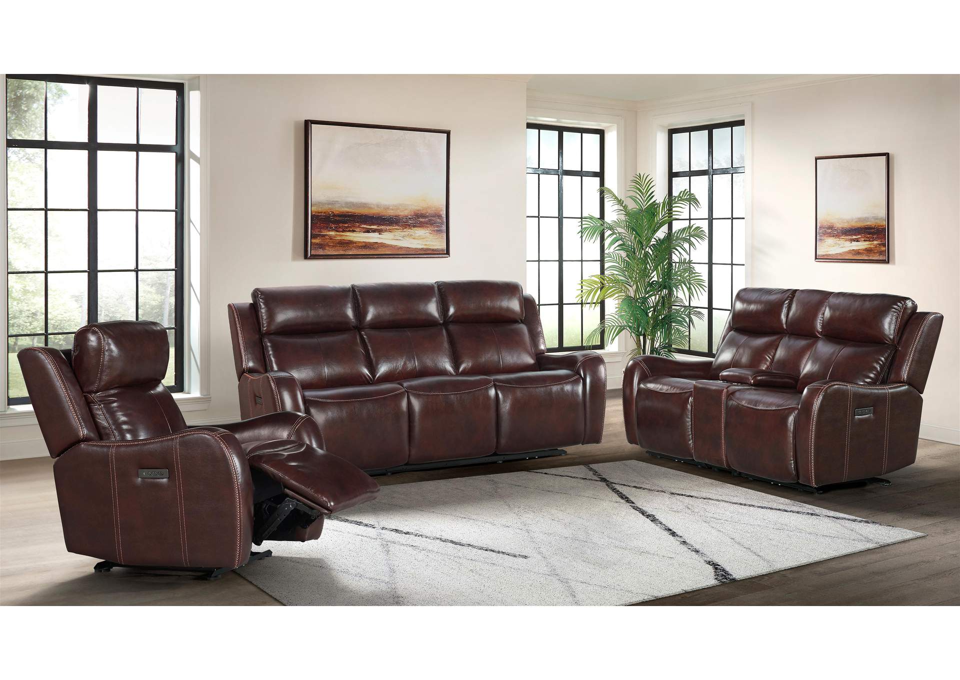 Dual-Pwr Sofa,Intercon Furniture