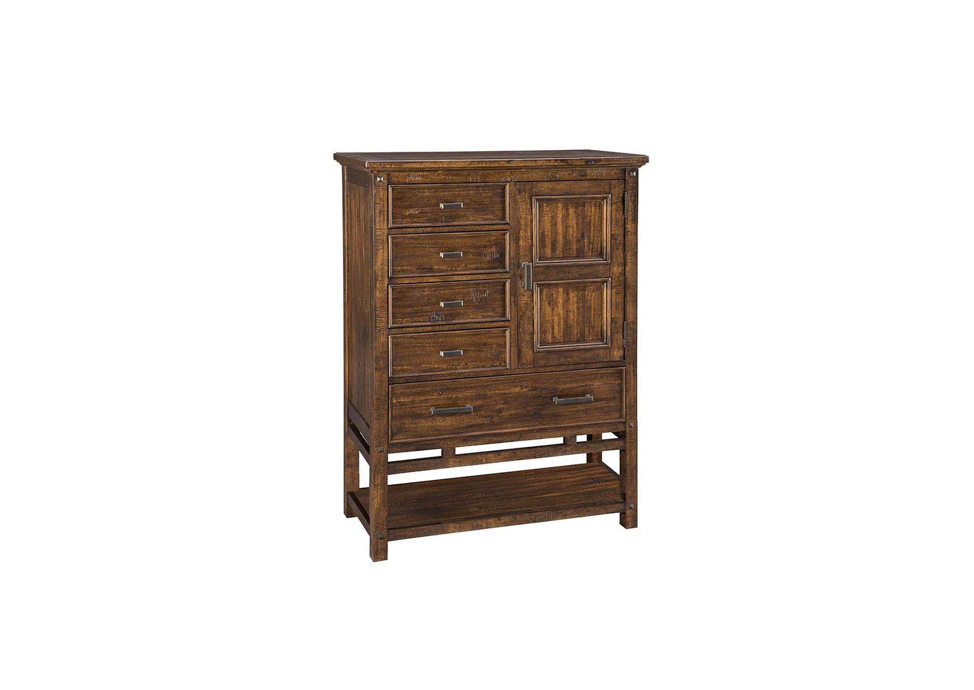 Chest, 5 Drawers w/Door,Intercon Furniture