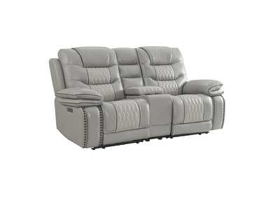 Image for Dual-Power Loveseat w/Console - KIT