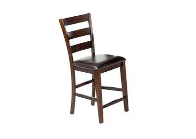 Image for 24 Ladder Back Barstool w/PU