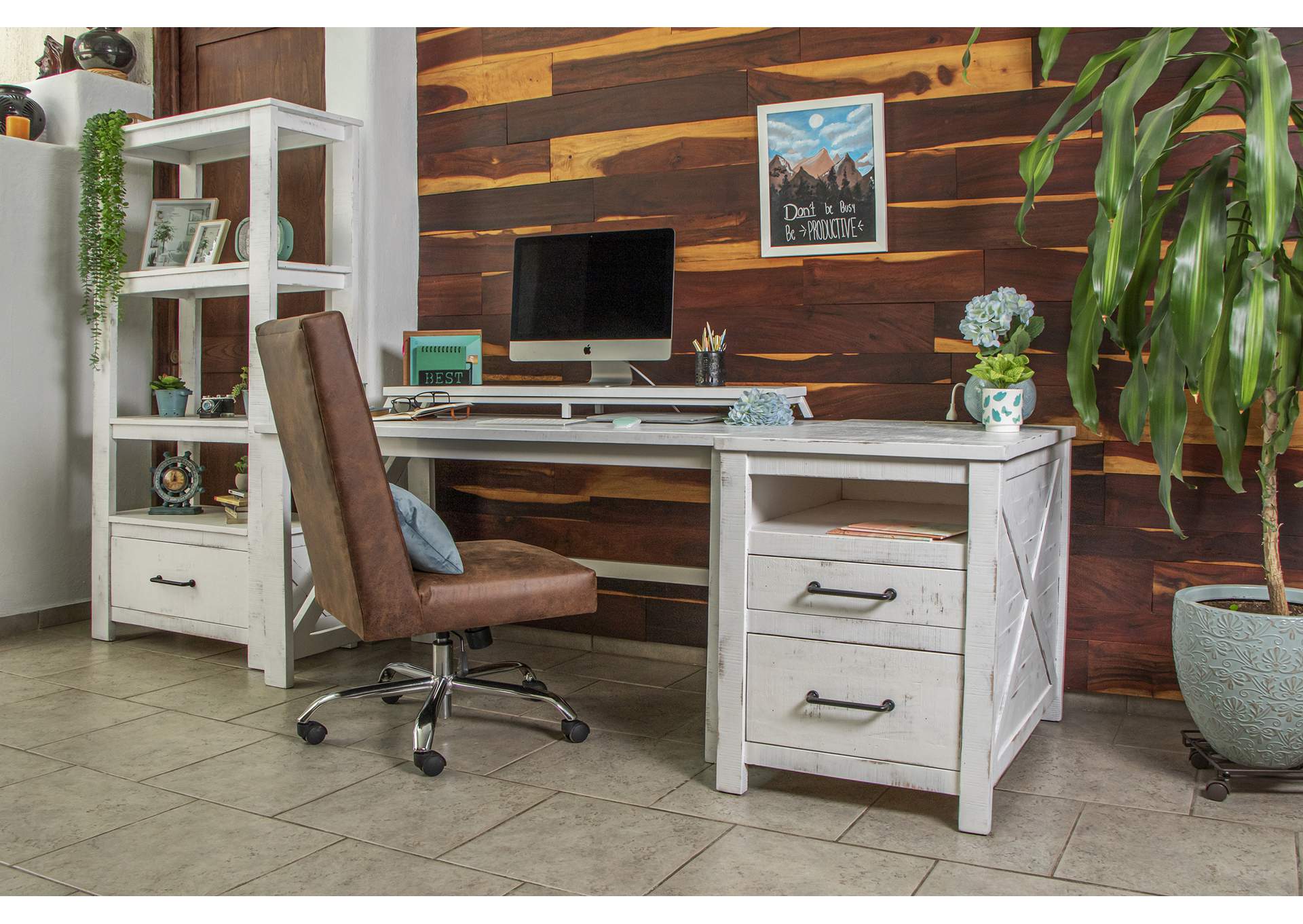 Mt. Livermore White Desk,International Furniture Direct