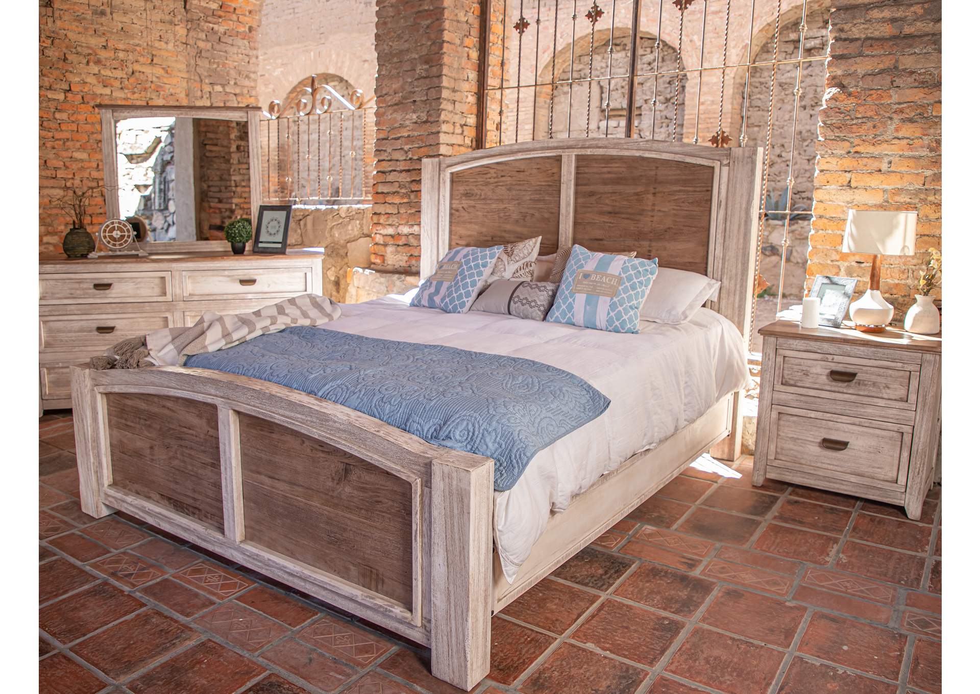 Sahara California King Bed,International Furniture Direct