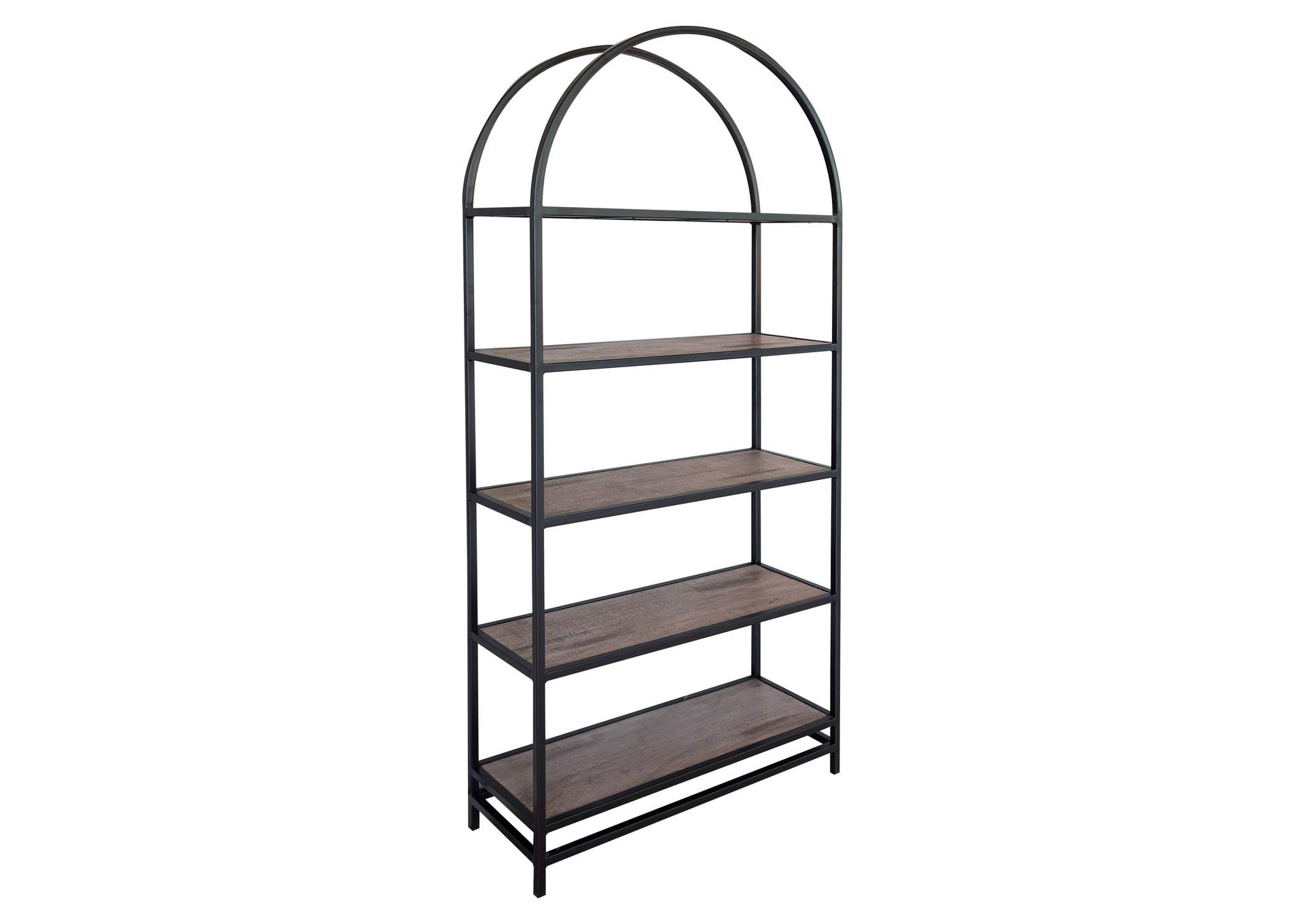 Blacksmith 5 Shelves, Bookcase,International Furniture Direct