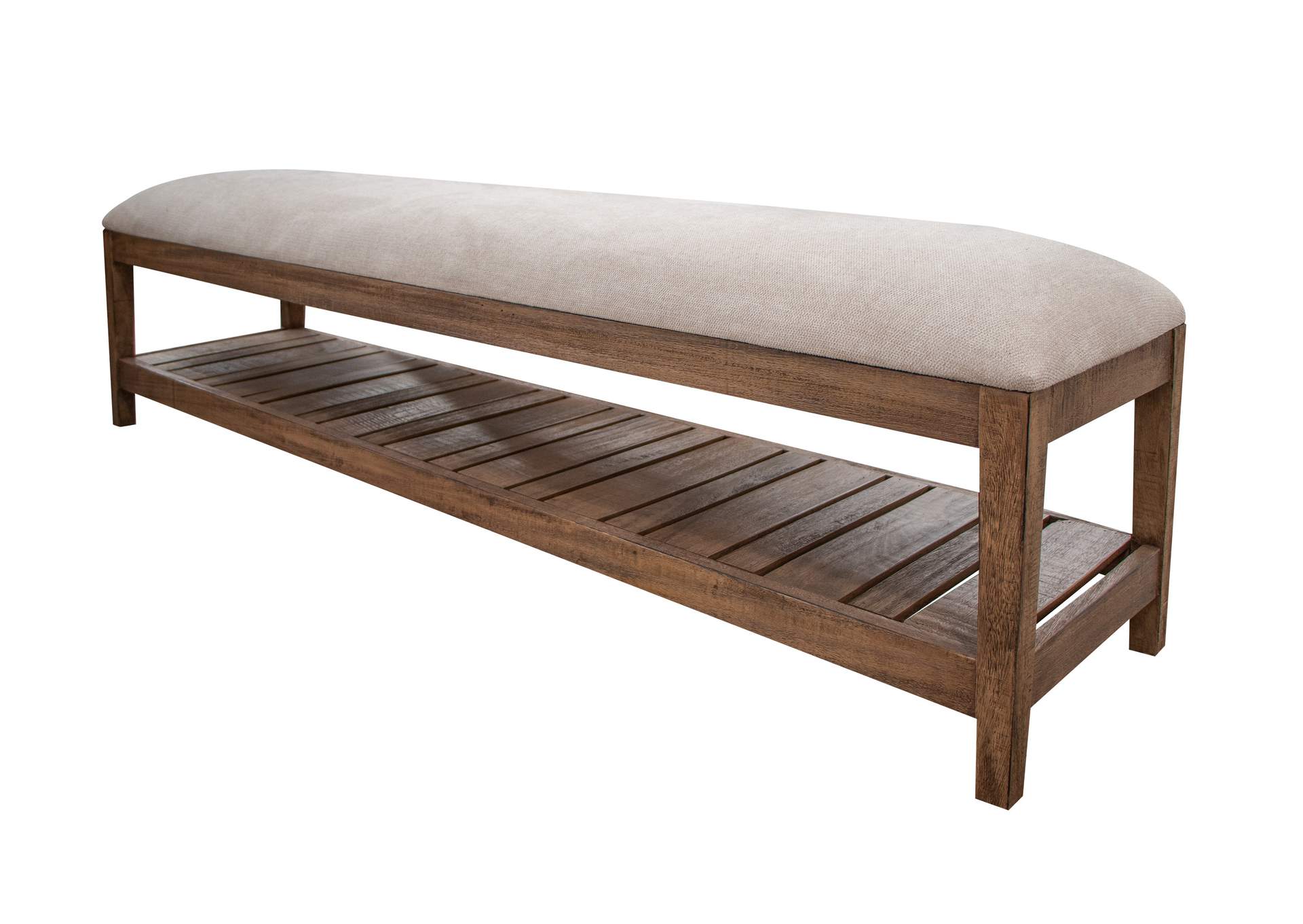 Aruba Upholstered 70” Bench,International Furniture Direct
