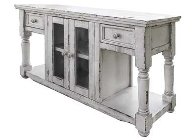 Image for Aruba 2 Drawer & 2 Doors, Sofa Table w/ White finish