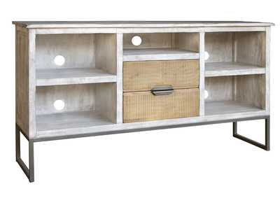 Image for Mita 5 Shelves & 2 Drawers, TV Stand