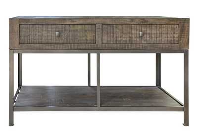 Image for Urban Gray 2 Drawers Sofa Table