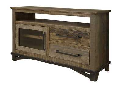 Image for Loft Brown 2 Drawers, 1 Door, 52" TV Stand