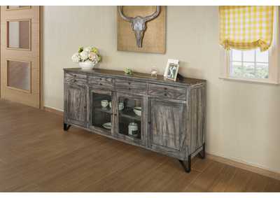 Image for Moro 80" TV Stand w/4 Drawer, 2 Door & 2 Glass Door