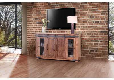 Image for Parota 60" TV Stand w/4 Doors & Shelves