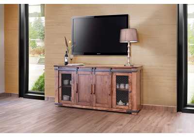 Image for Parota 70" TV Stand w/4 Doors & Shelves