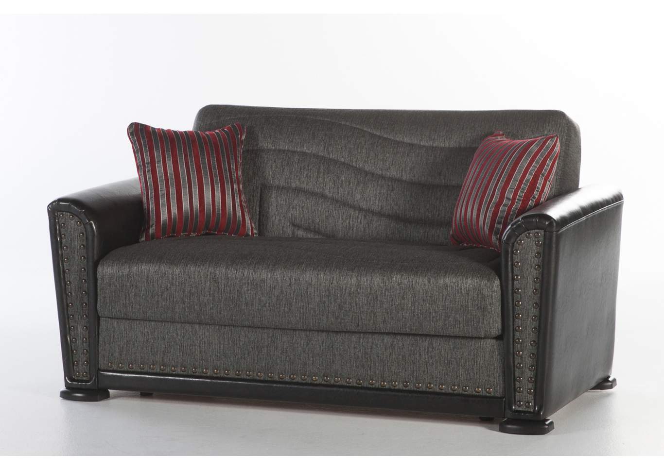 Alfa Redeyef Fume 3 Seat Sleeper & Loveseat,Hudson Furniture & Bedding