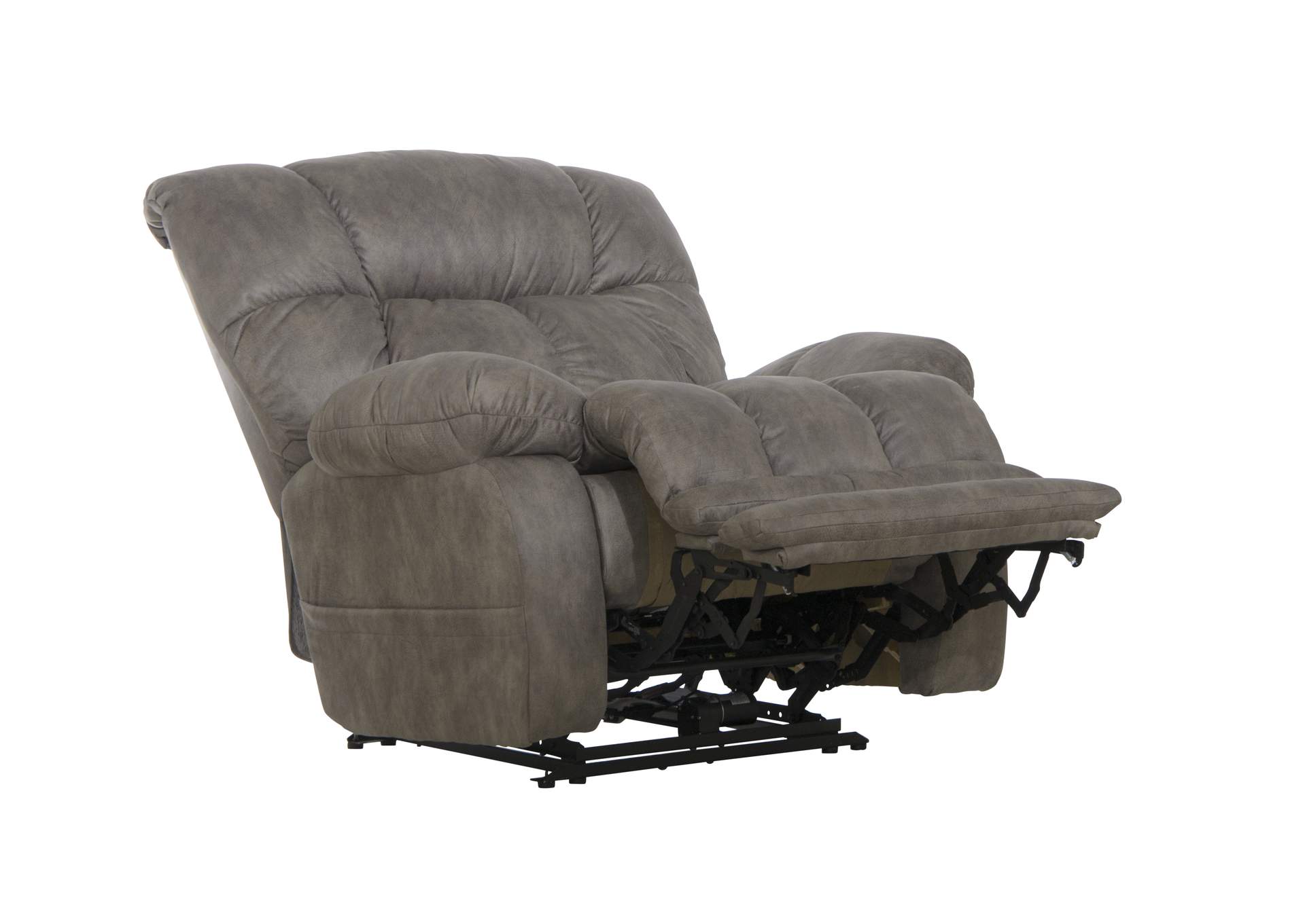 Dawkins Power Lay Flat Recliner with Oversize Xtra Comfort Ottoman,Jackson Catnapper