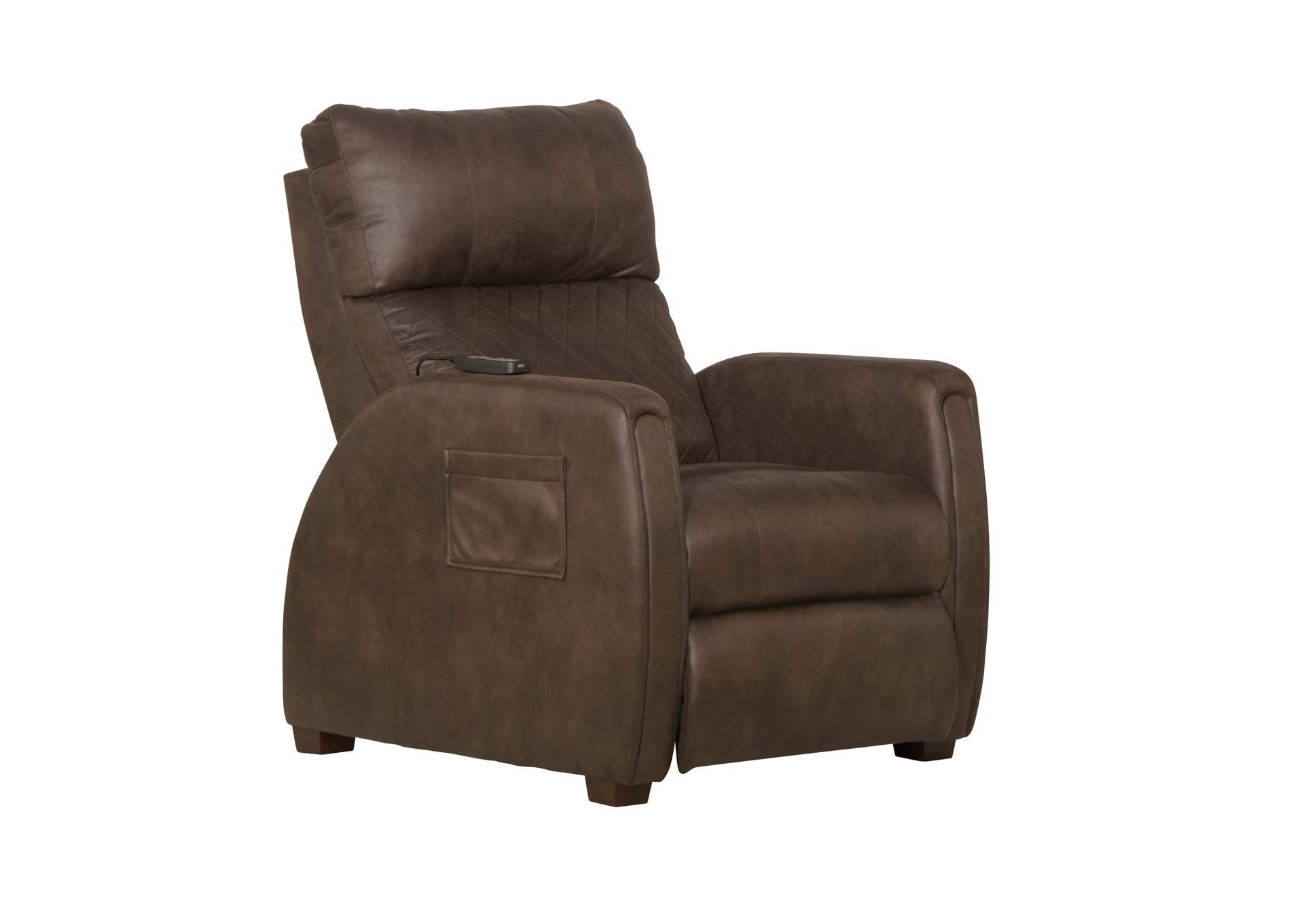 Relaxer Power Headrest Power Layflat Recliner with Heat, Massage, Lumbar, Zero Gravity,Jackson Catnapper