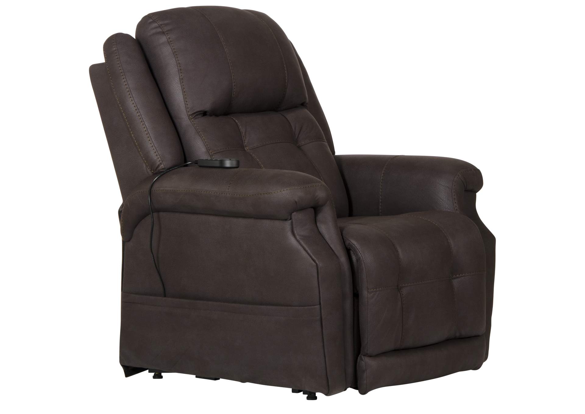 Haywood Power Headrest Power Lift Lay Flat Recliner with Heat & Massage,Jackson Catnapper