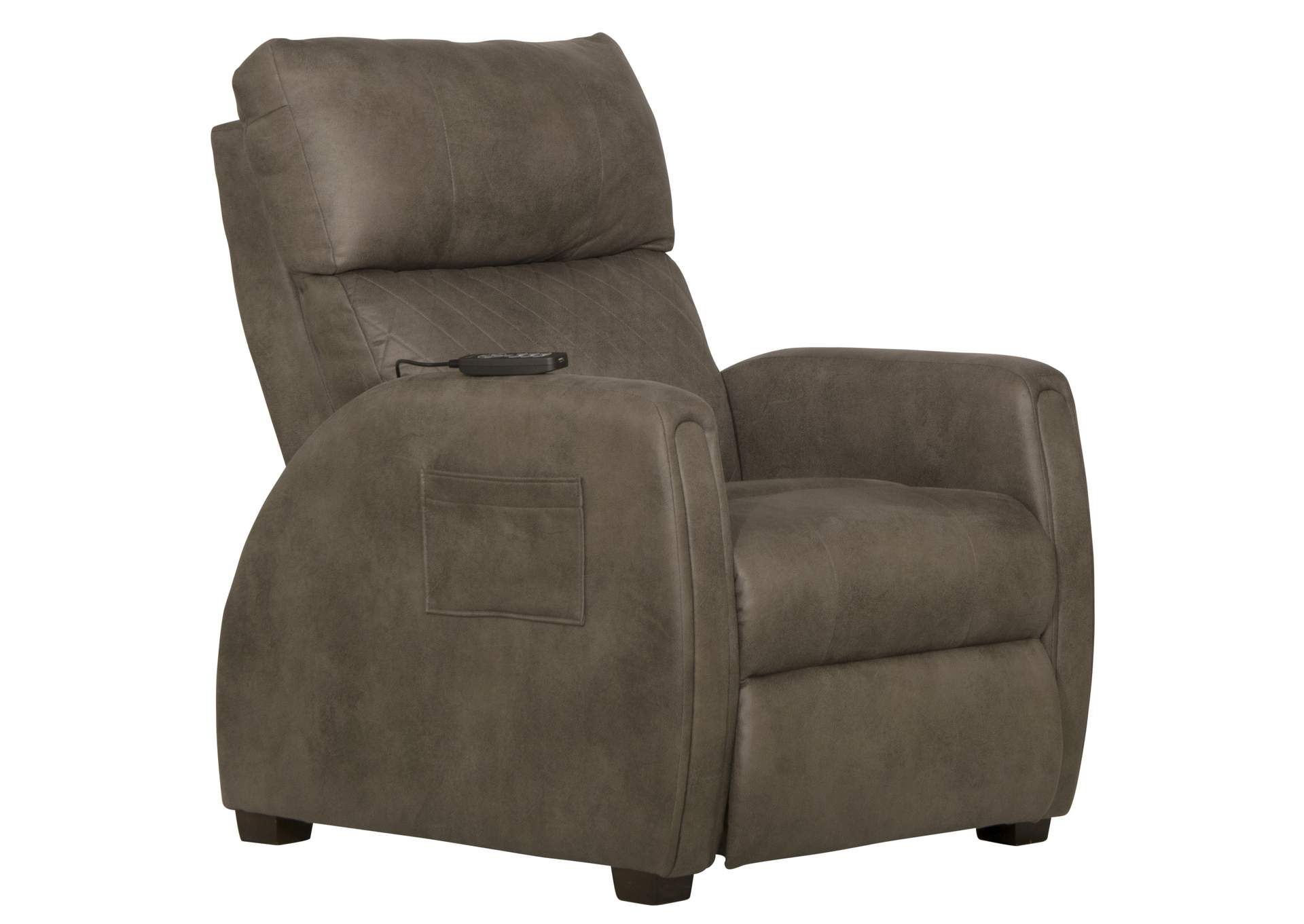 Relaxer Power Headrest Power Layflat Recliner with Heat, Massage, Lumbar, Zero Gravity,Jackson Catnapper