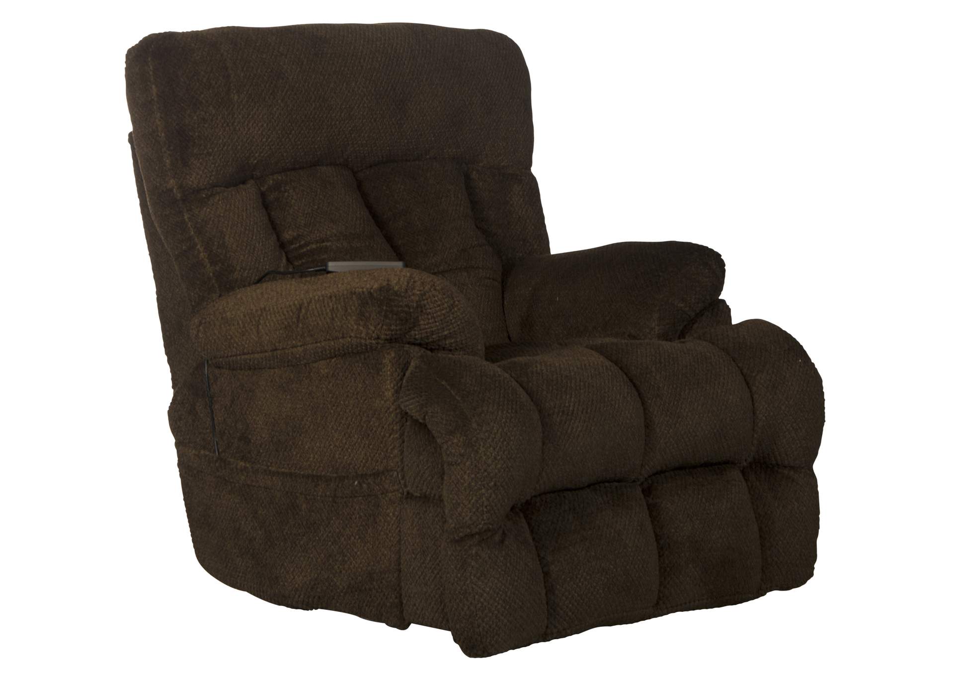 Sterling Power Headrest, Lumbar Power Lay Flat Recliner with Heat & Massage,Jackson Catnapper