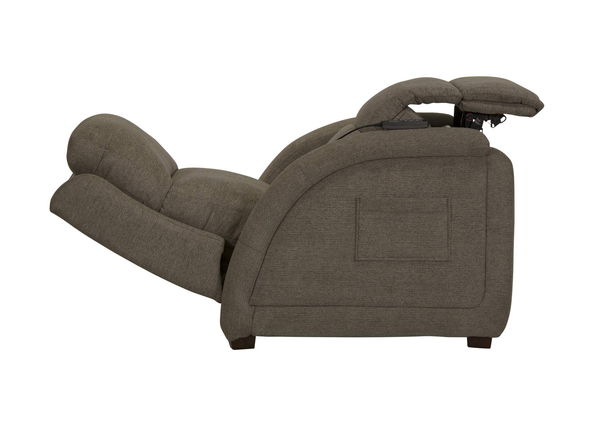 Nirvana Power Headrest Power Lay Flat Recliner with Lumbar, Dual Motor, Zero Gravity,Jackson Catnapper