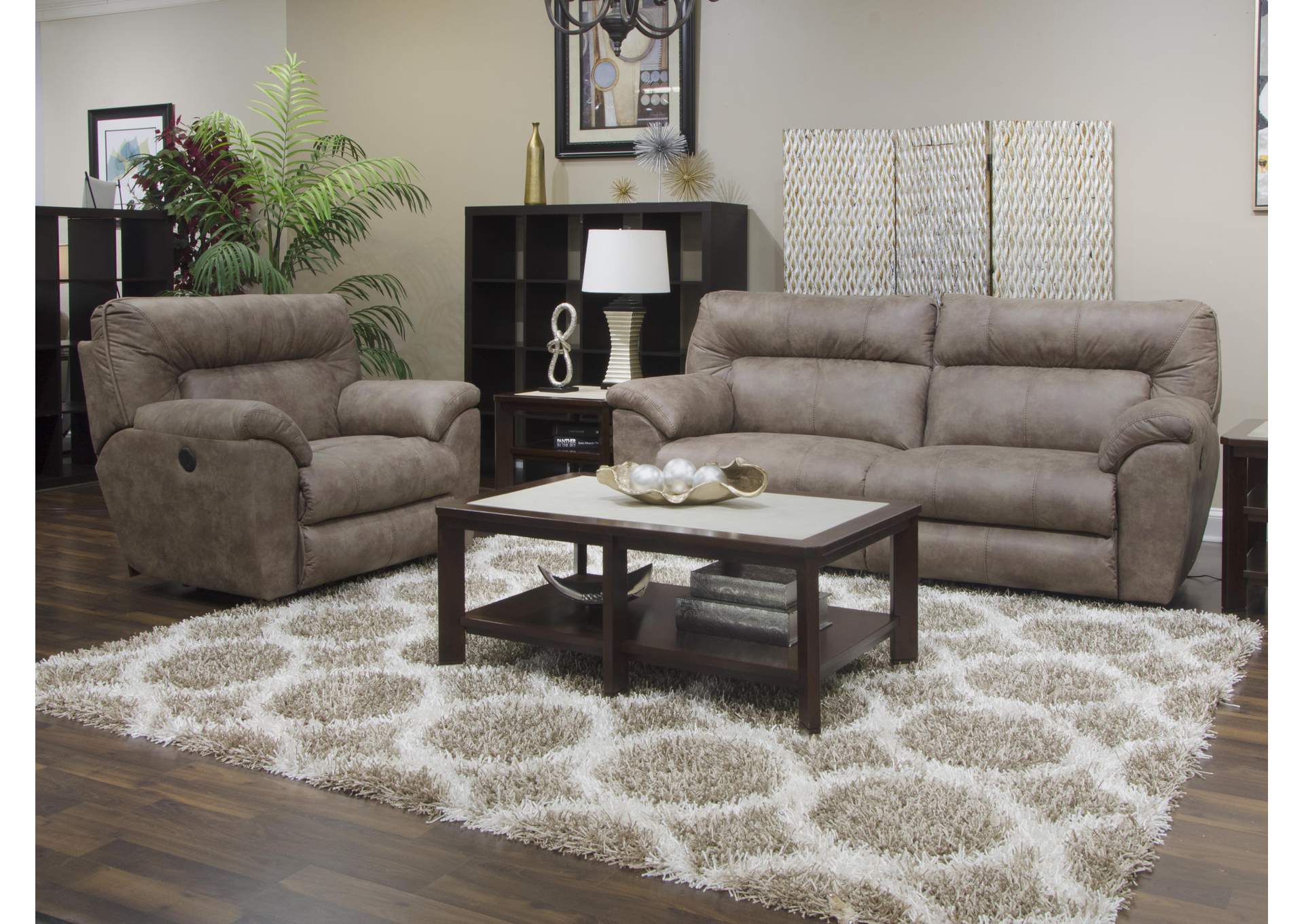 Hollins Power Reclining Loveseat,Jackson Catnapper