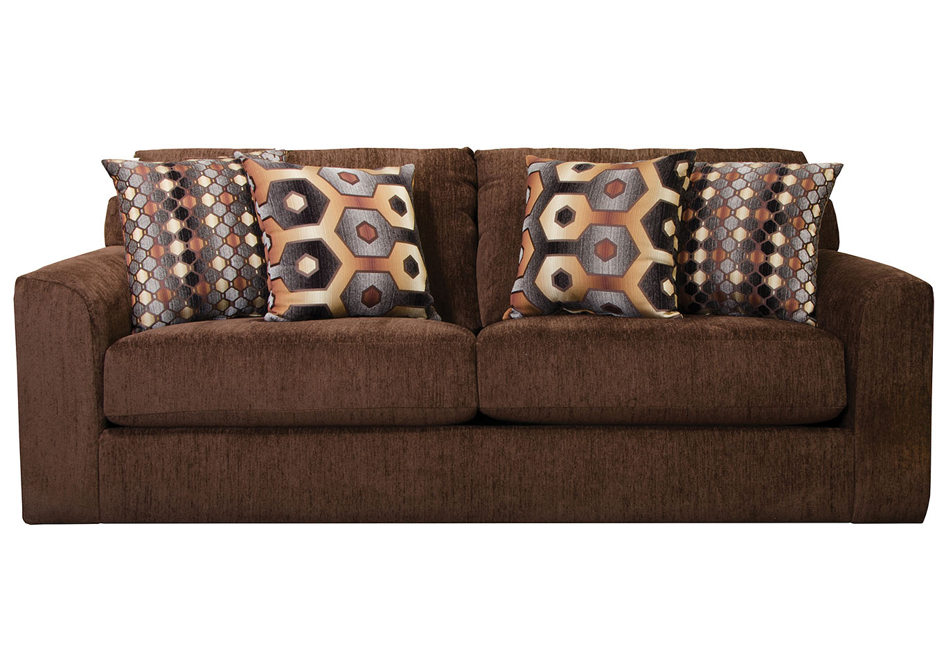 Earth & Chocolate Sofa,Jackson Catnapper