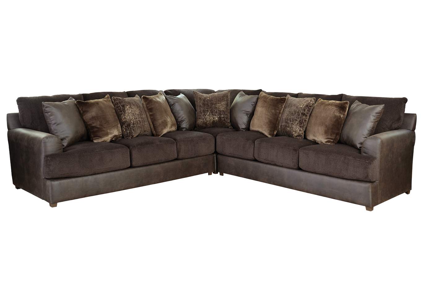 Cortland Espresso Sectional,Jackson Catnapper