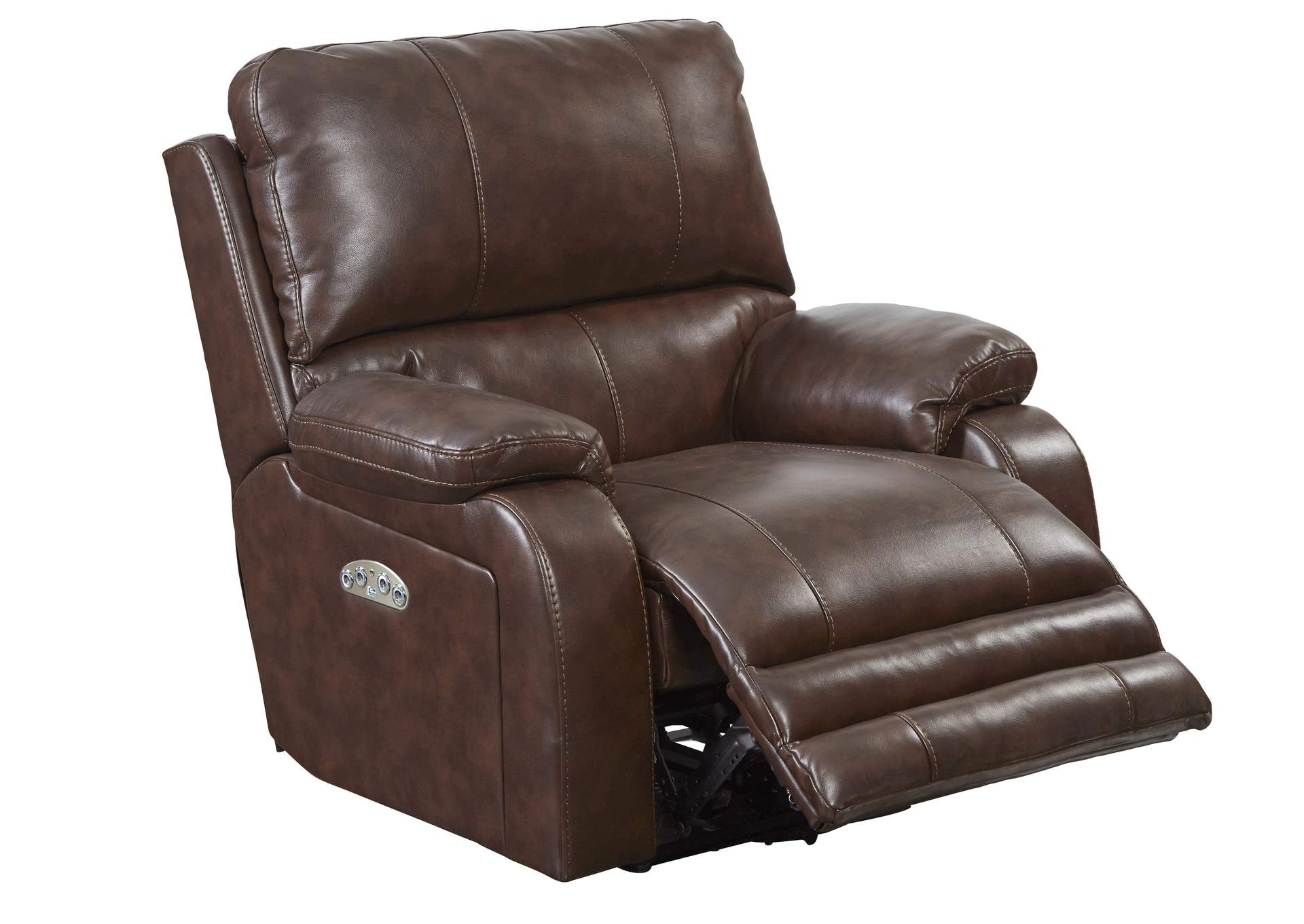 Thornton Power Headrest Power Lay Flat Recliner,Jackson Catnapper