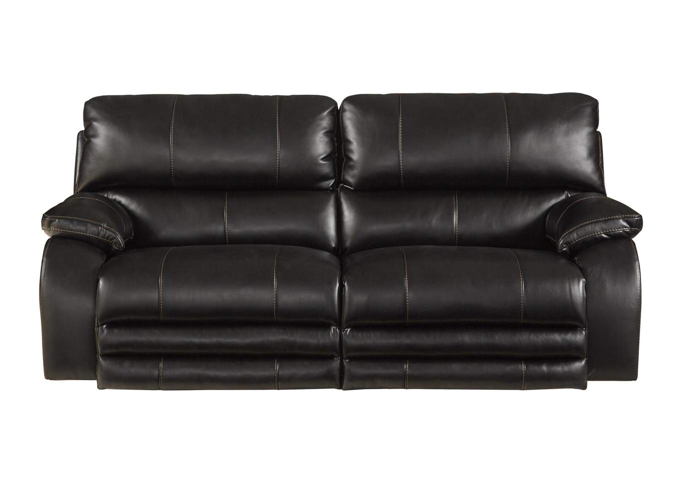 Sheridan Black Lay Flat Power Reclining Sofa w/Power Headrest,Jackson Catnapper