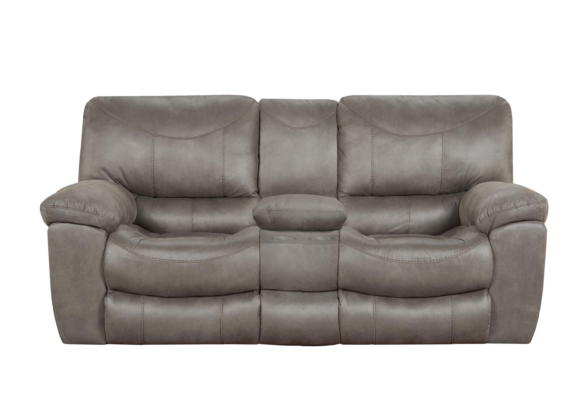 Trent Reclining Console Loveseat,Jackson Catnapper