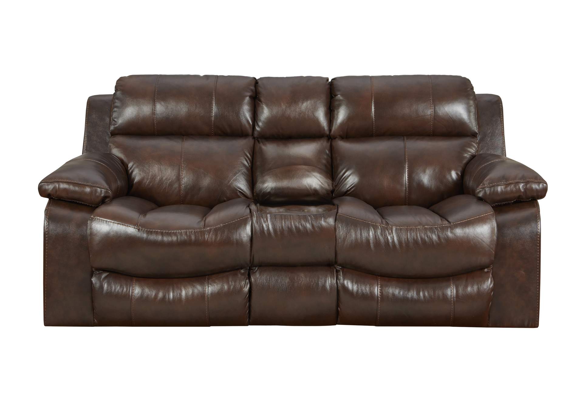 Positano Reclining Console Loveseat,Jackson Catnapper