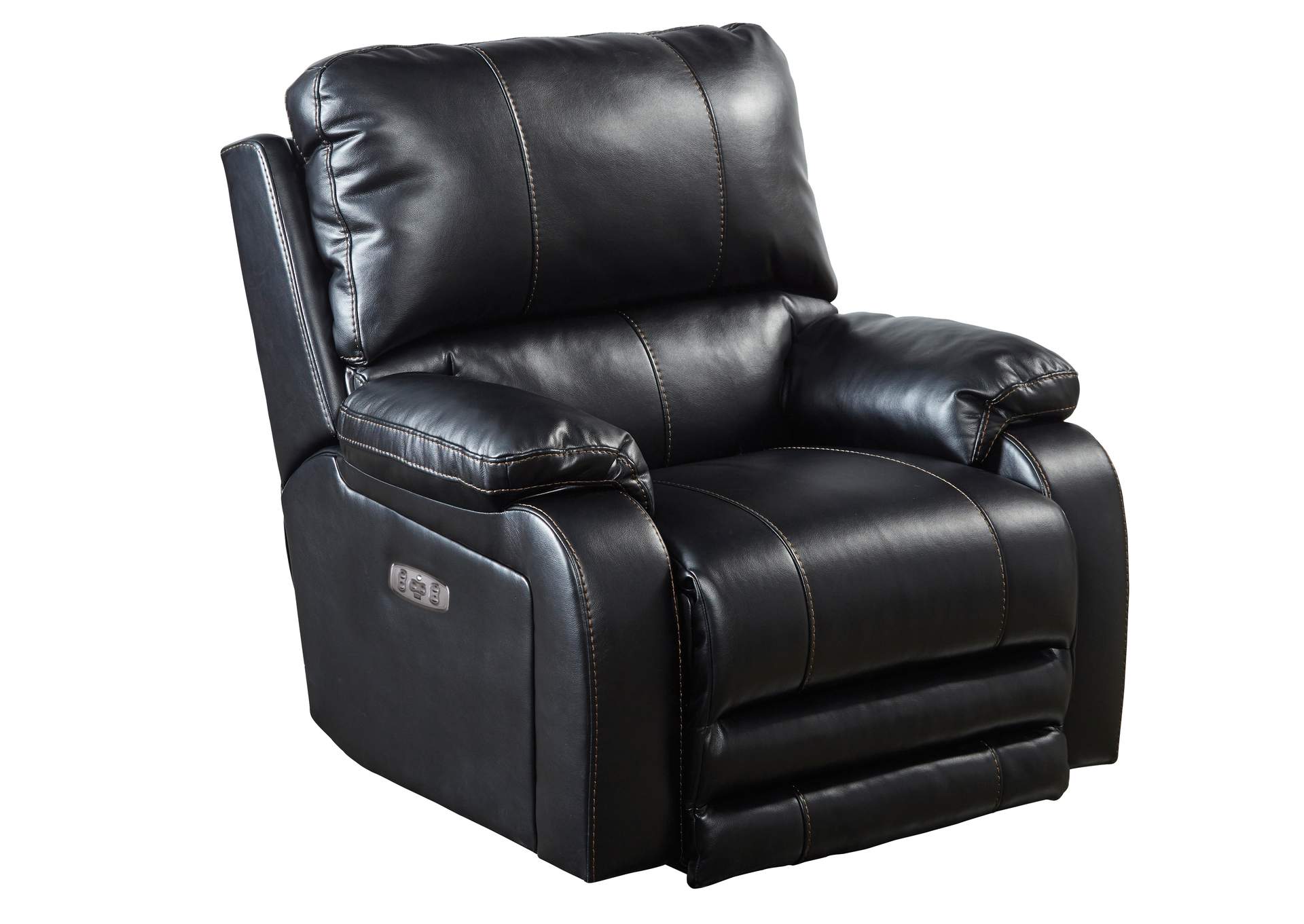 Black Power Headrest Power Lay Flat Recliner,Jackson Catnapper