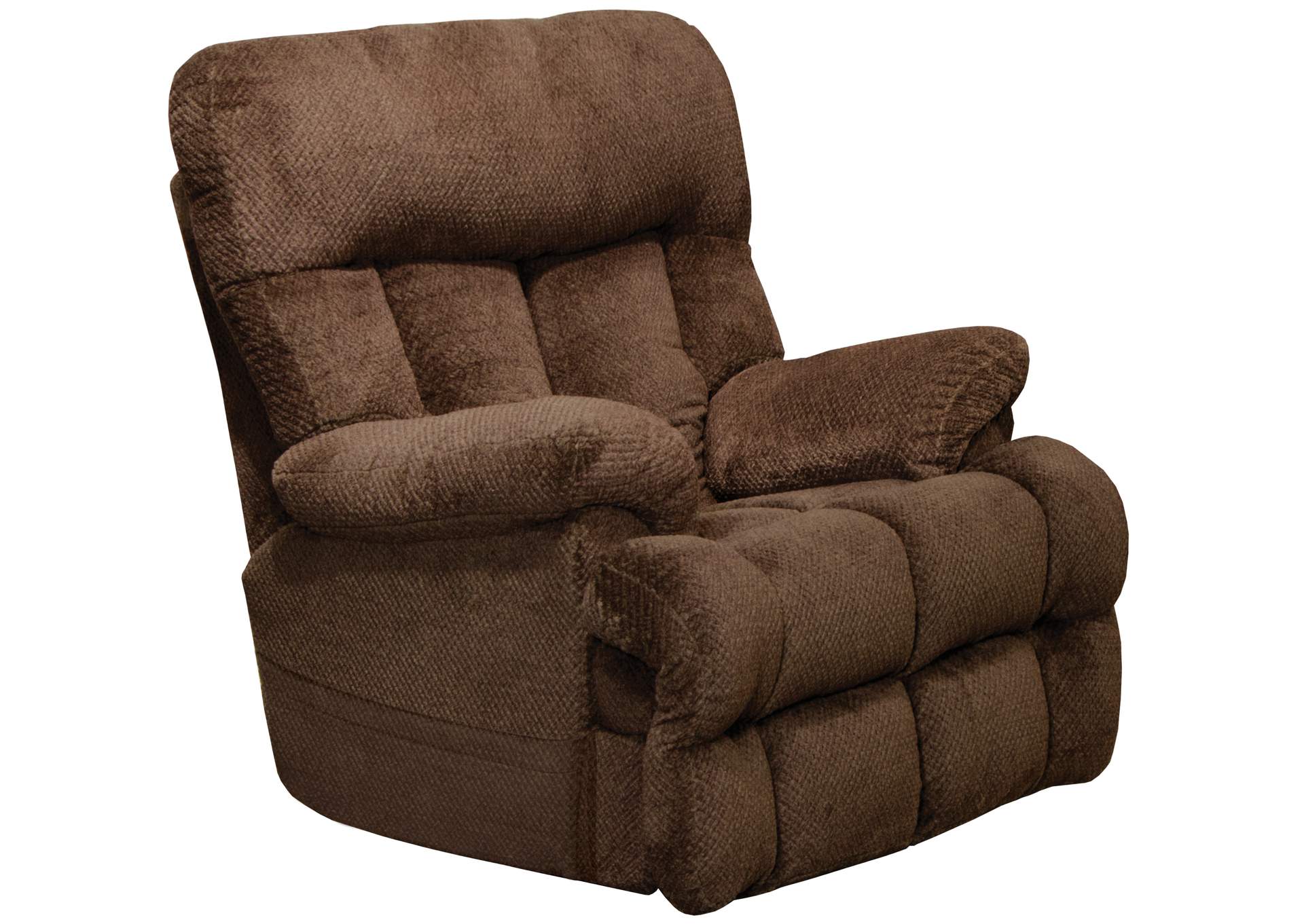 Sterling Power Headrest, Lumbar Power Lay Flat Recliner with Heat & Massage,Jackson Catnapper