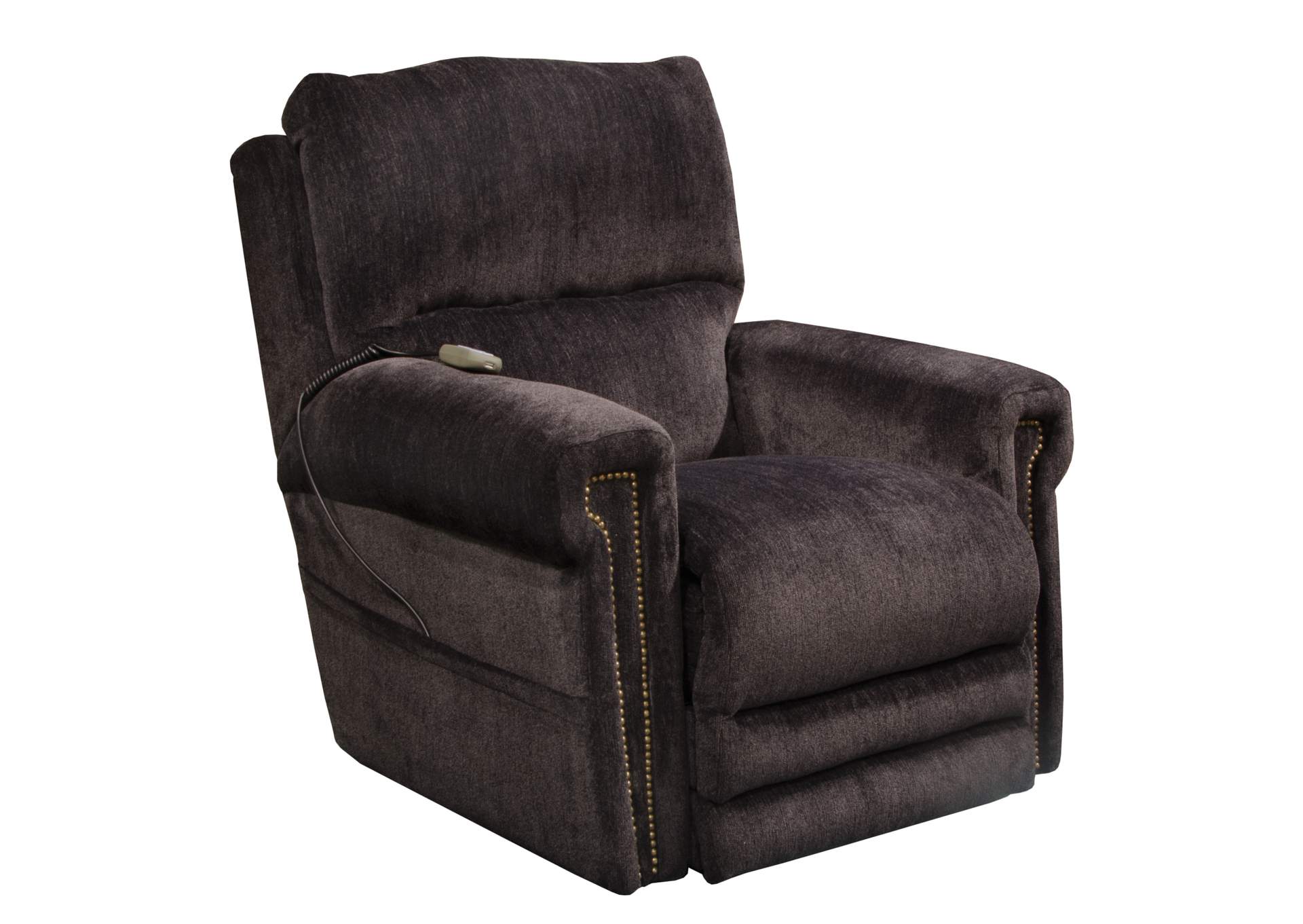 Warner Power Headrest with Lumbar Power Lay Flat Recliner,Jackson Catnapper