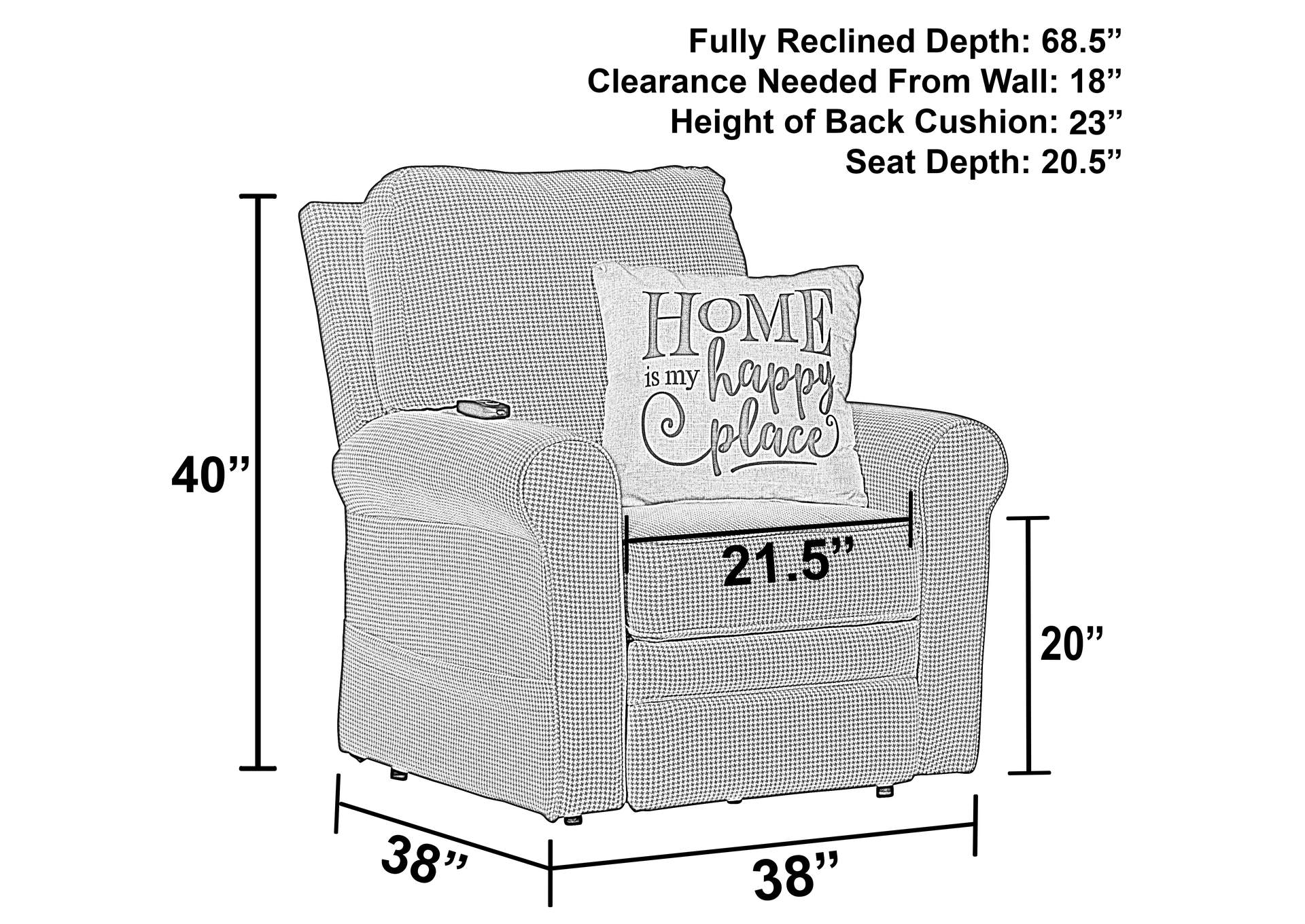 Capetown Power Lift Recliner,Jackson Catnapper