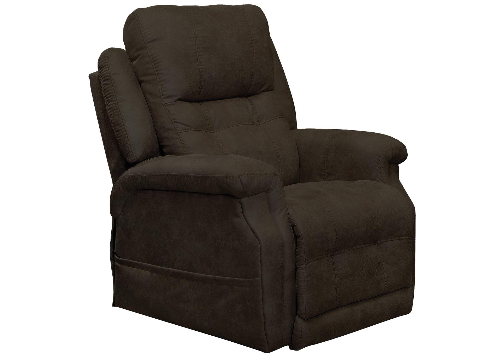 Haywood Power Headrest Power Lift Lay Flat Recliner with Heat & Massage,Jackson Catnapper