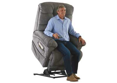 Image for Longevity Power Lift Recliner with Dual Motor, Zero Gravity Trendelenburg, Xtra Comfort Extended Ottoman