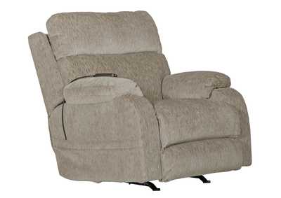 Image for Refresher Power Headrest Power Rocker Recliner with Cr3 Heat, Msg, Lumbar