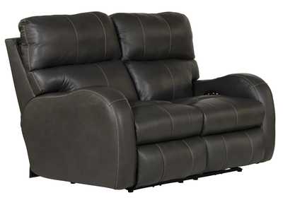 Image for Angelo Power Headrest Power Layflat Reclining Loveseat