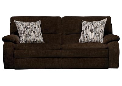 Image for Cooper Chocolate Lay Flat Power Reclining Sofa w/Power Headrest