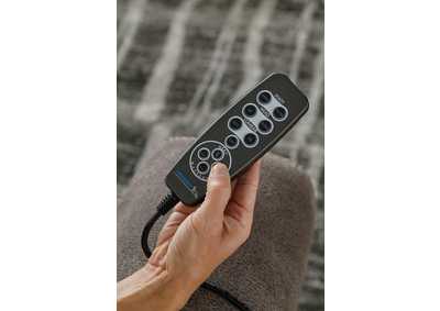 Image for Tranquility Power Headrest Power Layflat Recliner Sofa with Ddt, Cr3 Heat, Massage, Lumbar