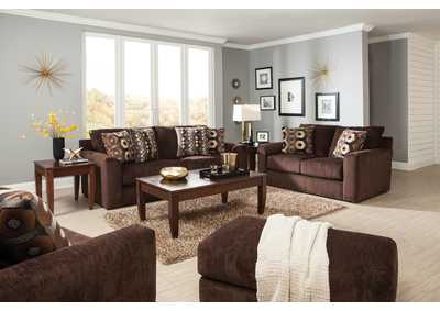 Image for Earth & Chocolate Loveseat