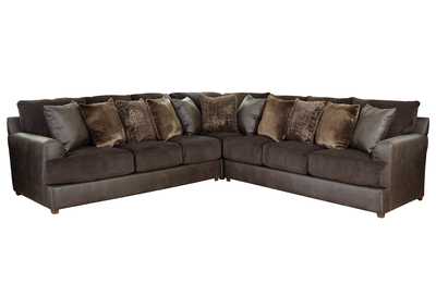 Image for Cortland Espresso Sectional