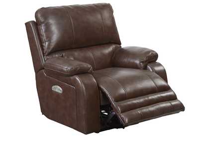 Image for Thornton Power Headrest Power Lay Flat Recliner