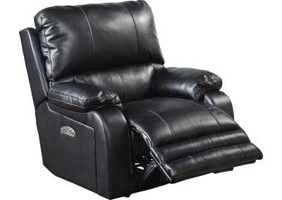 Image for Thornton Power Headrest Power Lay Flat Recliner