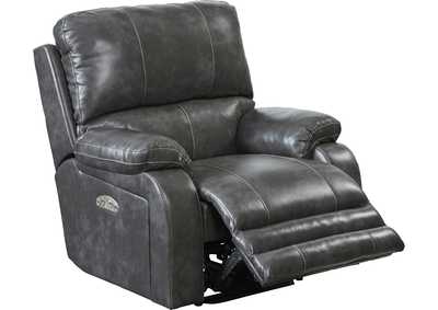 Image for Thornton Power Headrest Power Lay Flat Recliner