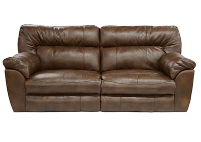 Image for Nolan Chestnut Extra Wide Reclining Sofa