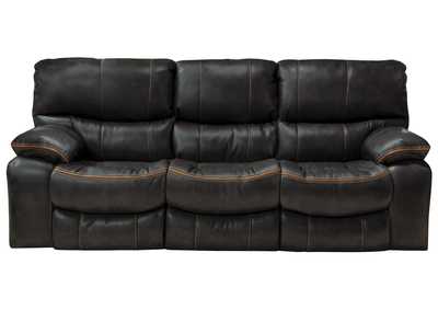 Image for Camden Black Lay Flat Reclining Sofa